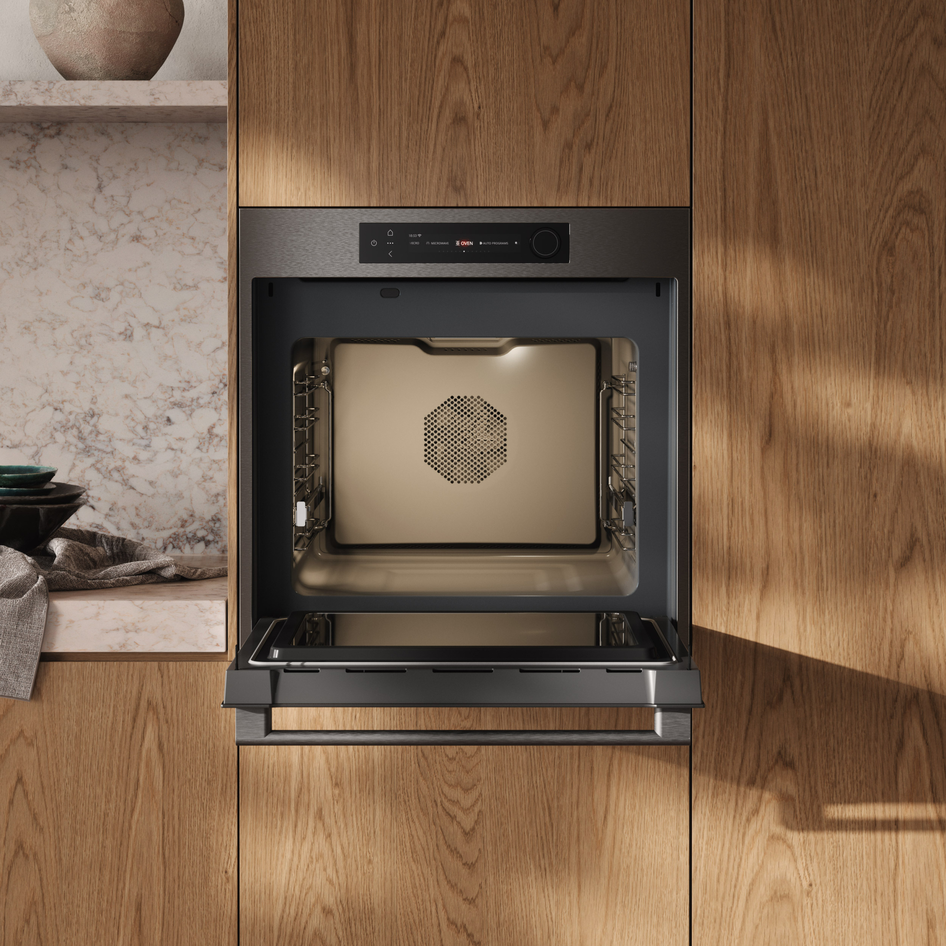 ATAG multifunctionele oven met microgolfoven - 60cm - CX8612D