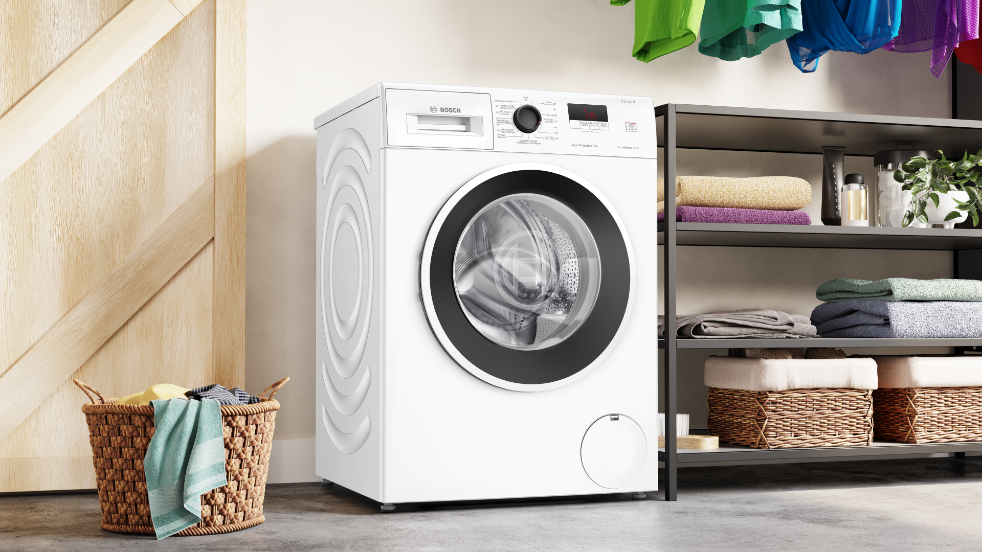 BOSCH SERIE 2 Wasmachine 7 kg - WGE02407FG