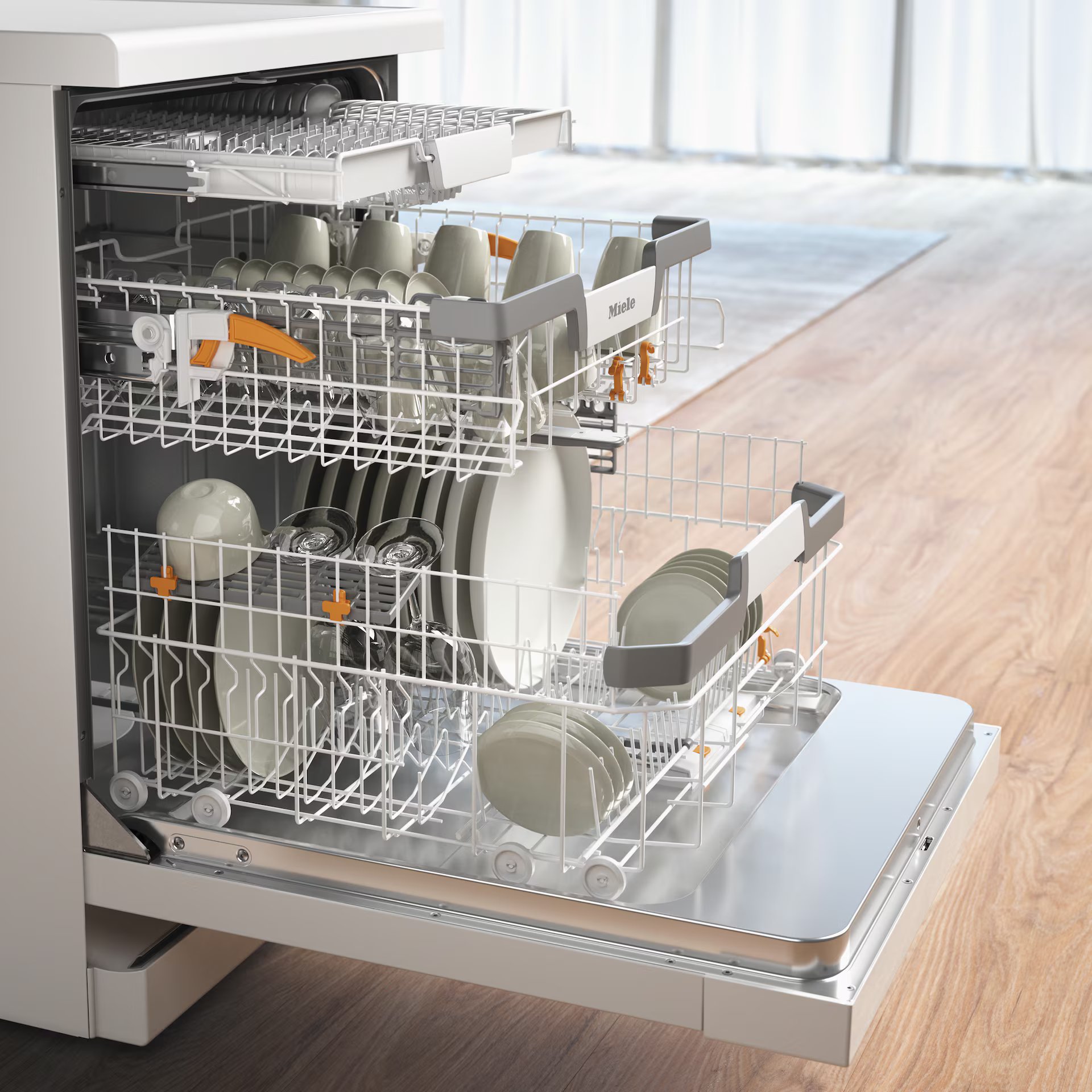 MIELE vrijstaande vaatwasser - G5633SCACTIVEBW