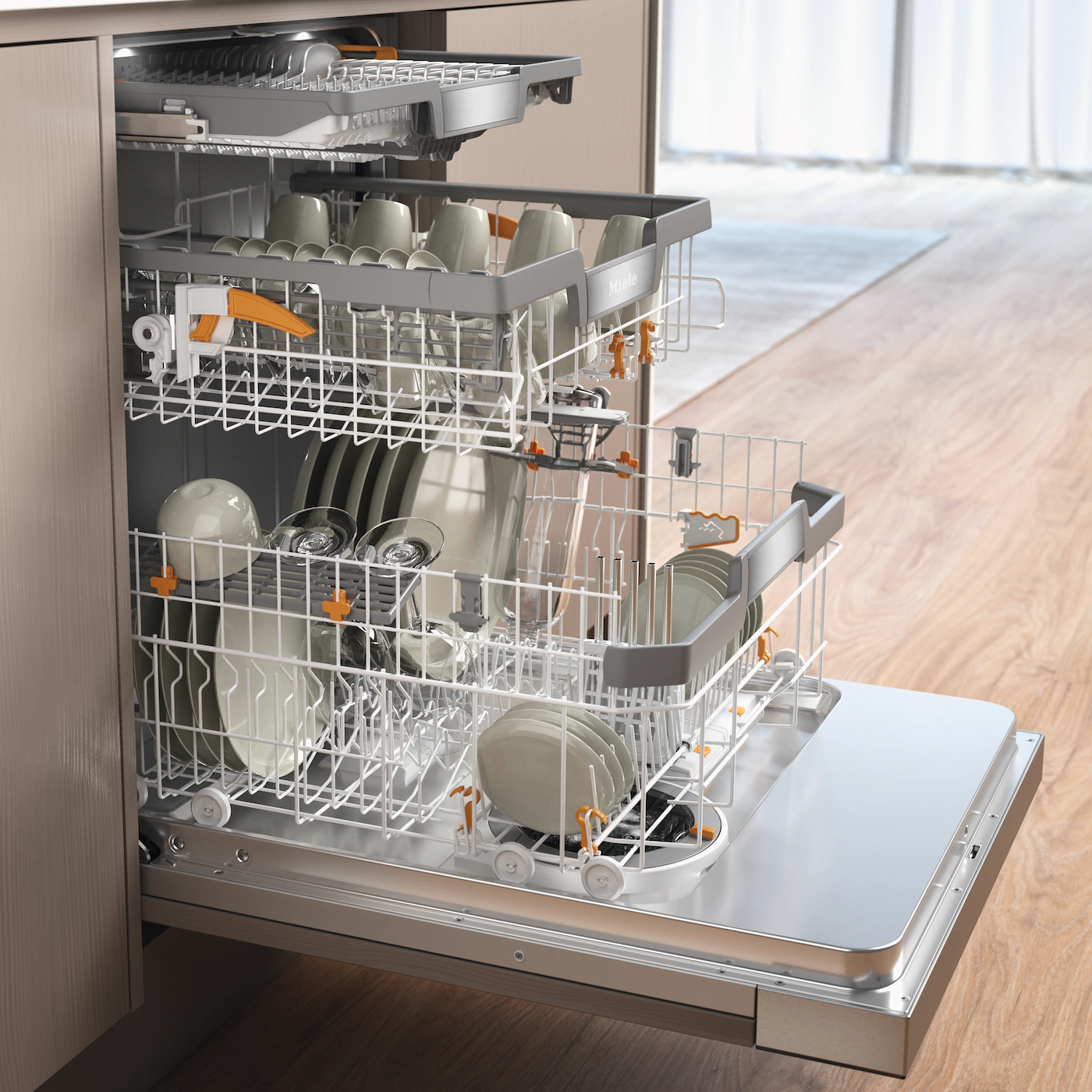 MIELE vaatwasser met bedieningspaneel - G7935SCIXXLOBSW