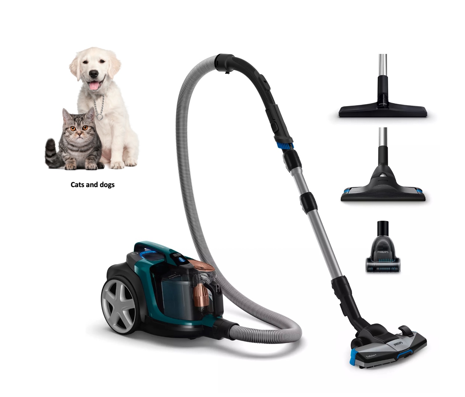 PHILIPS FC9744/09 stofzuiger zonder zak