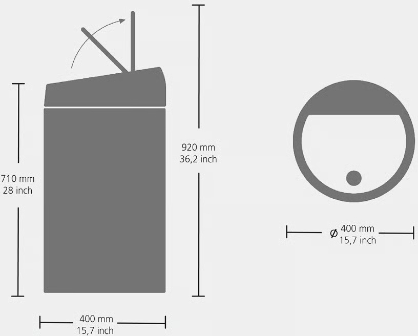 BRABANTIA afvalemmer - 484506