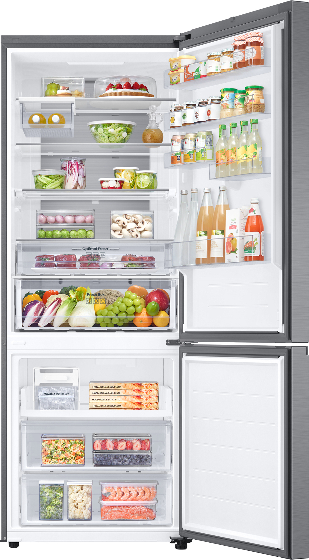 SAMSUNG vrijstaande koel-/vriescombinatie - 203cm - RB53DG706AS9EF