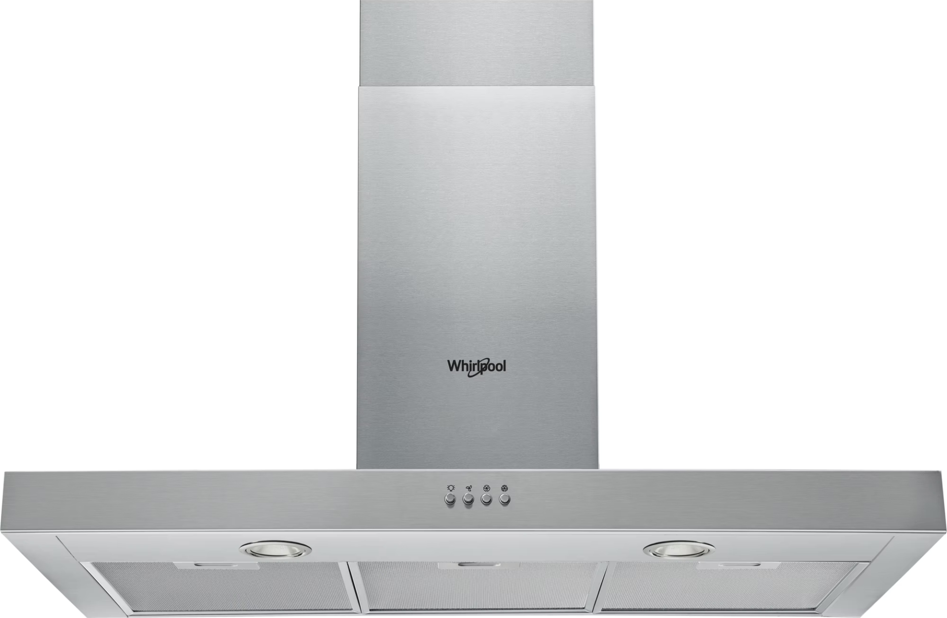 WHIRLPOOL wandschouwdampkap - 90cm - WHBS94FLMX