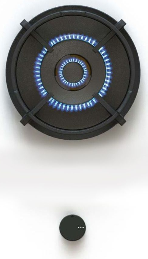 NOVY gaskookplaat - domino - 56035