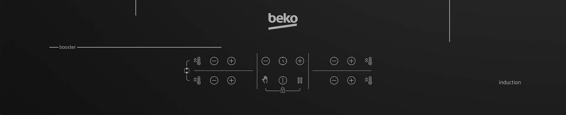 BEKO inductiekookplaat - 60cm - HII64200SFMT