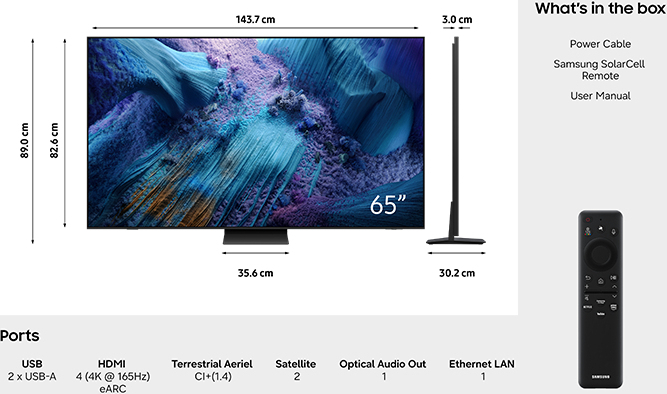 SAMSUNG Televisie 65" MicroRGB 4K (UHD) - MRE65R95HATXXN