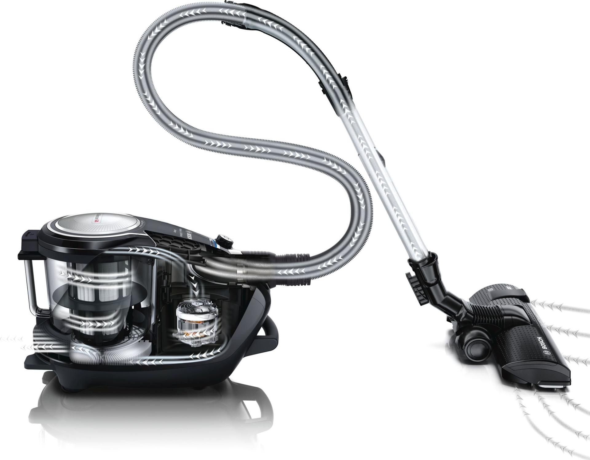 BOSCH  RELAXX'X stofzuiger zonder zak - BGS7SIL64