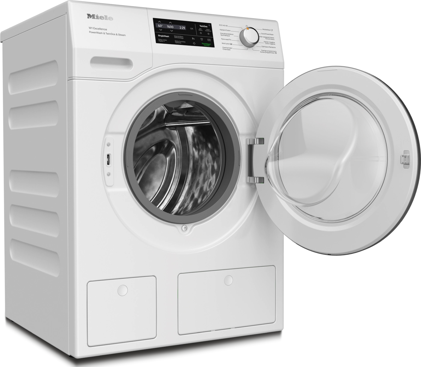 MIELE CHROME EDITION wasmachine - WEJ895WPS
