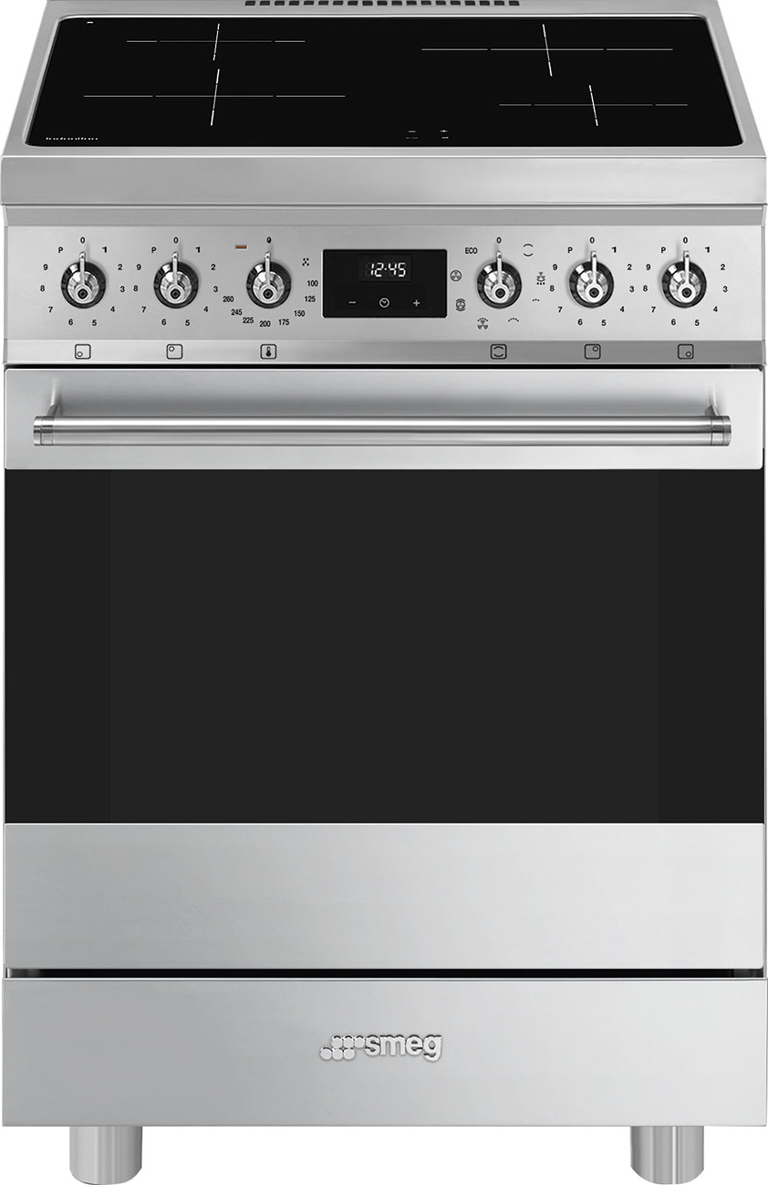 SMEG fornuis met inductie kookplaat - 60cm - C6IMXM2