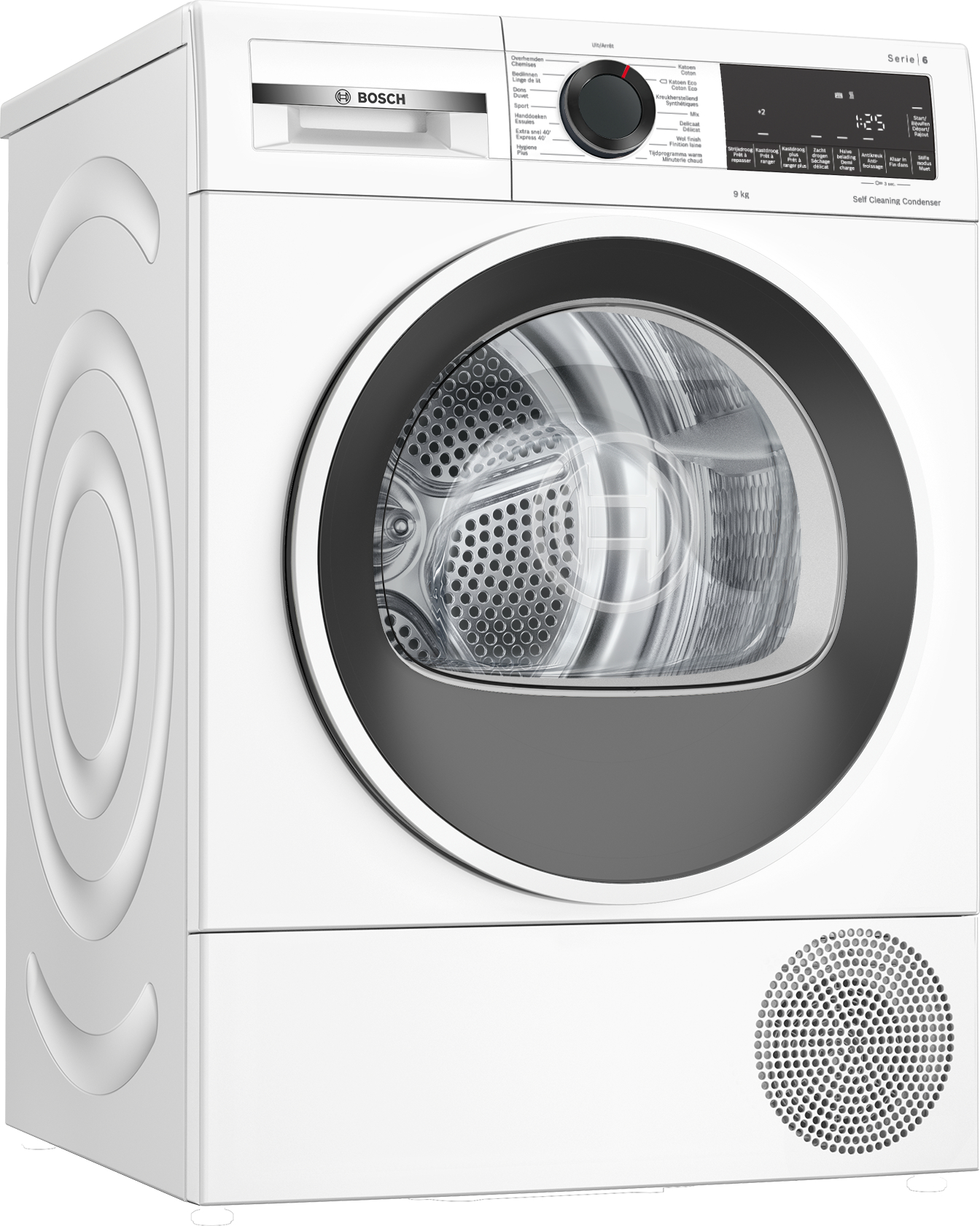 BOSCH SERIE 6 Droogkast 9 kg - WQG245D4FG
