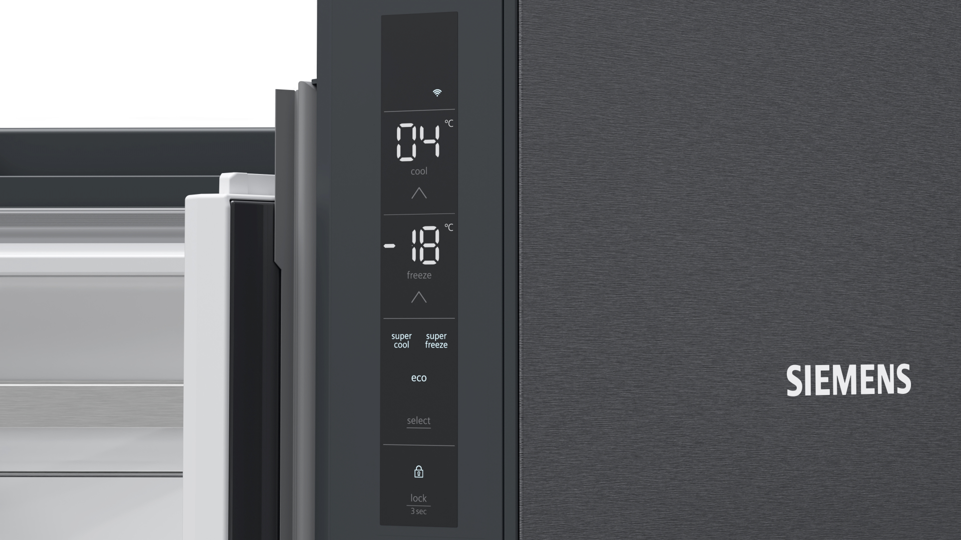 SIEMENS IQ300 side-by-side - 183cm - KF96NAXEA