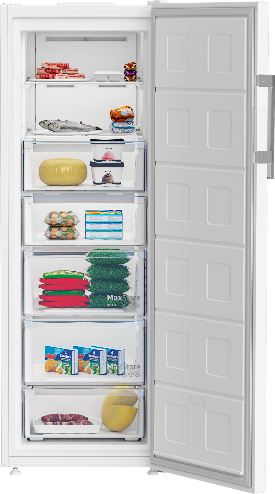 BEKO vrijstaande vriezer - 171cm - B5RFNE294W