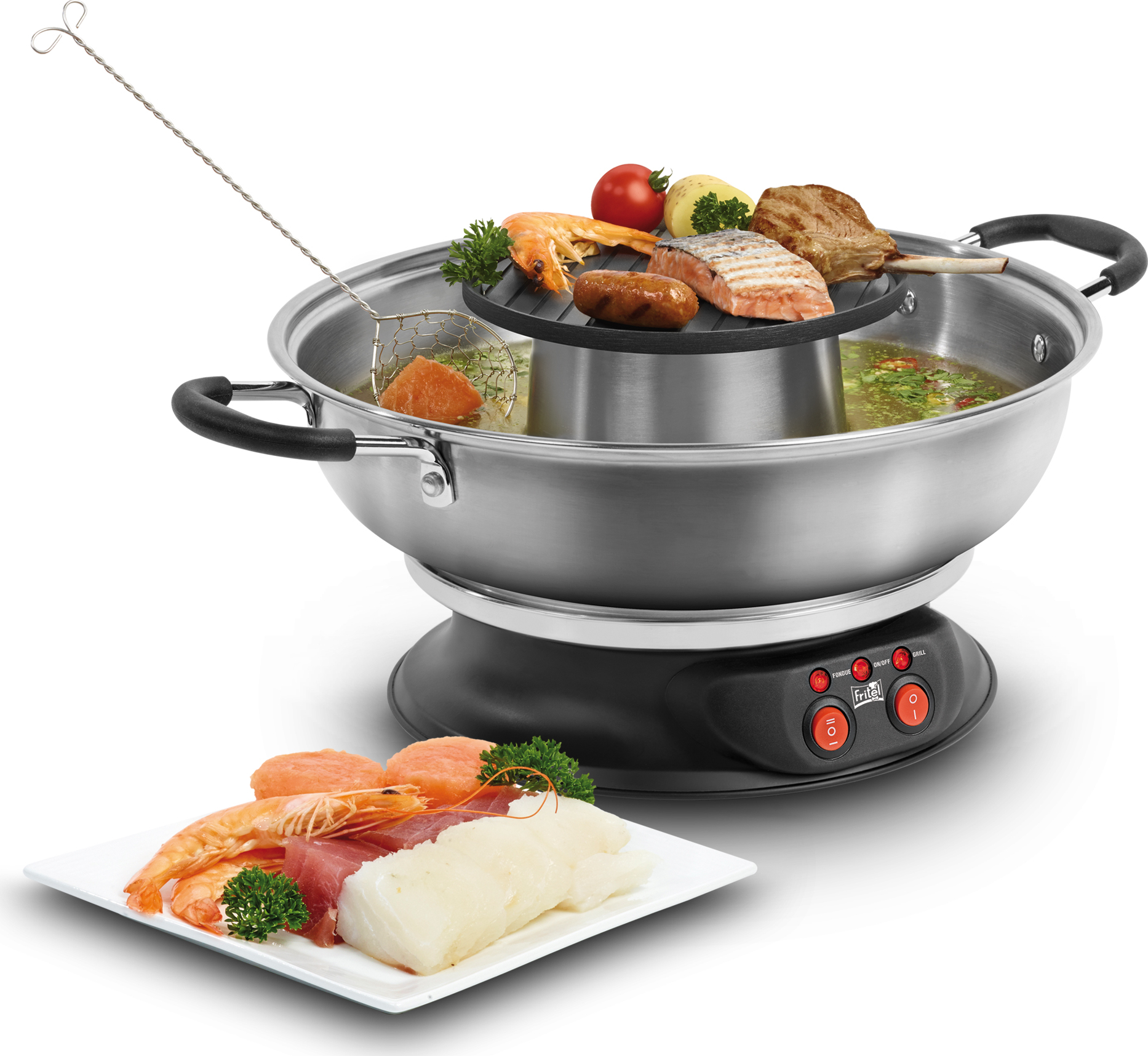 FRITEL Fondueset inox - 142105