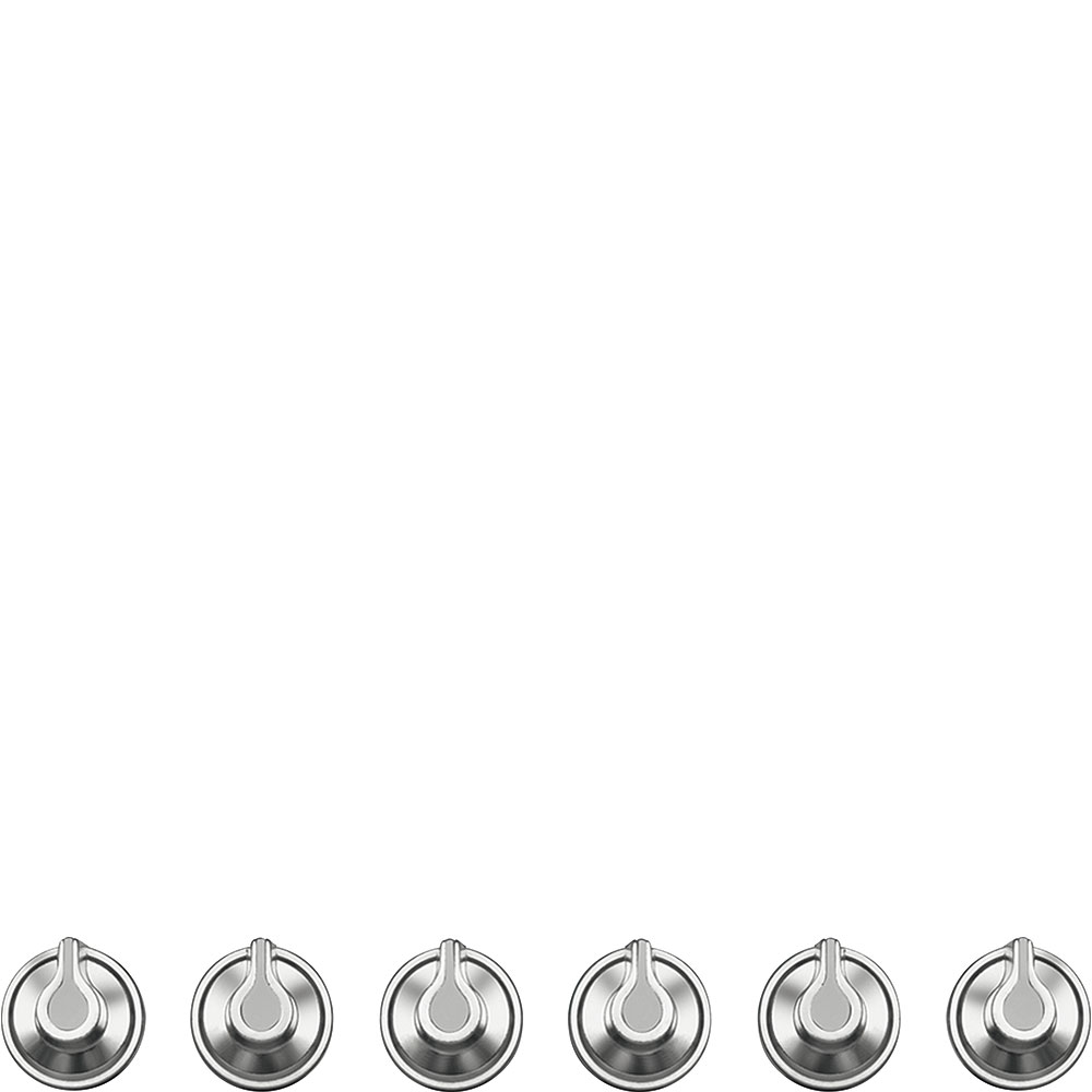SMEG 6MP1PGF set knoppen voor kookplaten