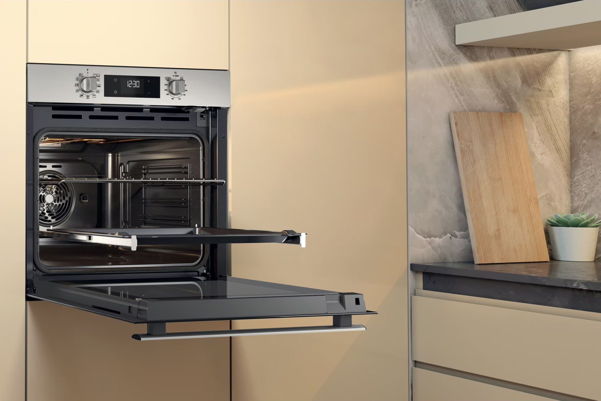 WHIRLPOOL NEW ACTUAL multifunctionele oven - 60cm - OMR58RR1X