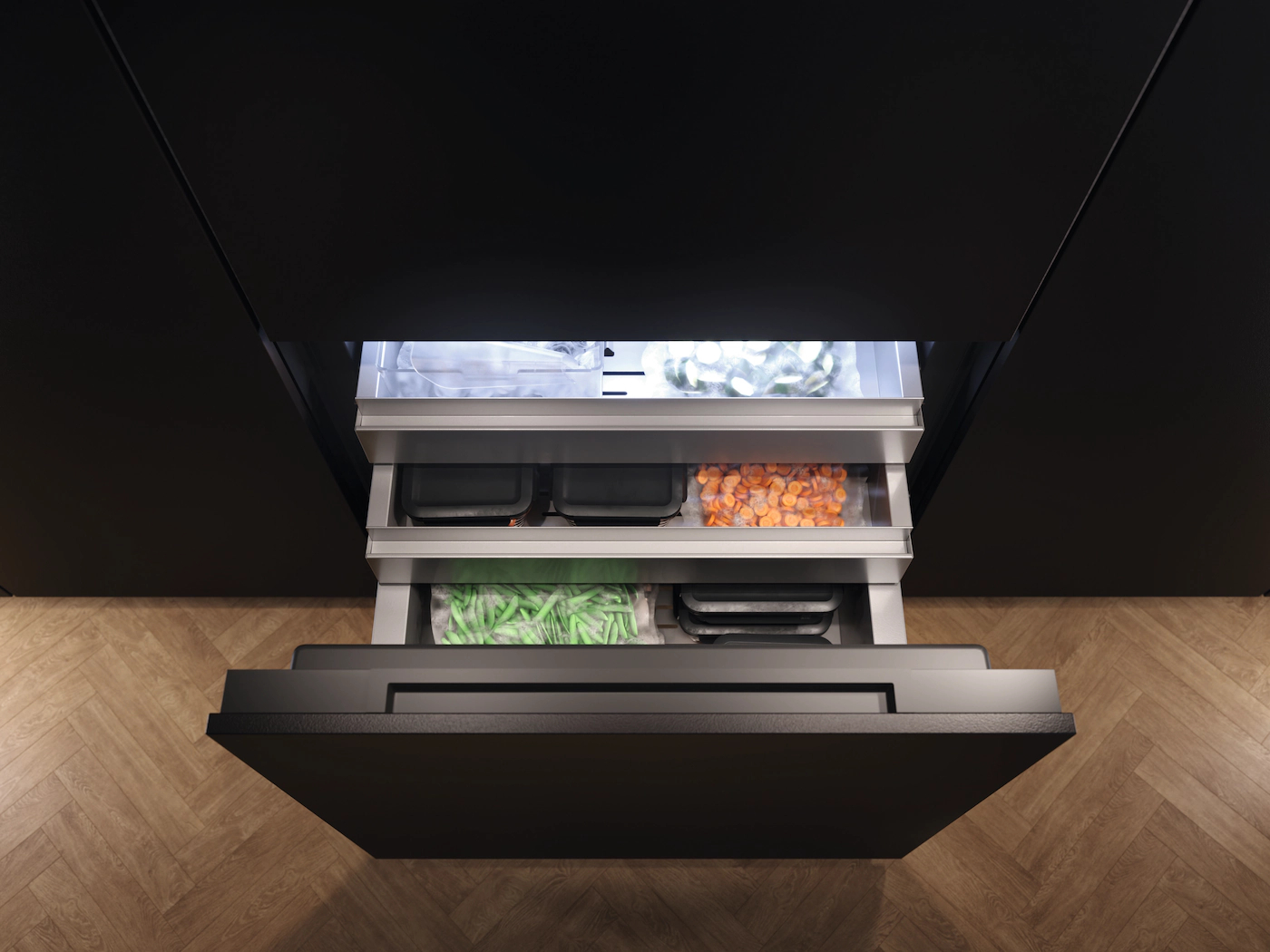 MIELE koel-/vriescombinatie - 213cm - KFMC3834R