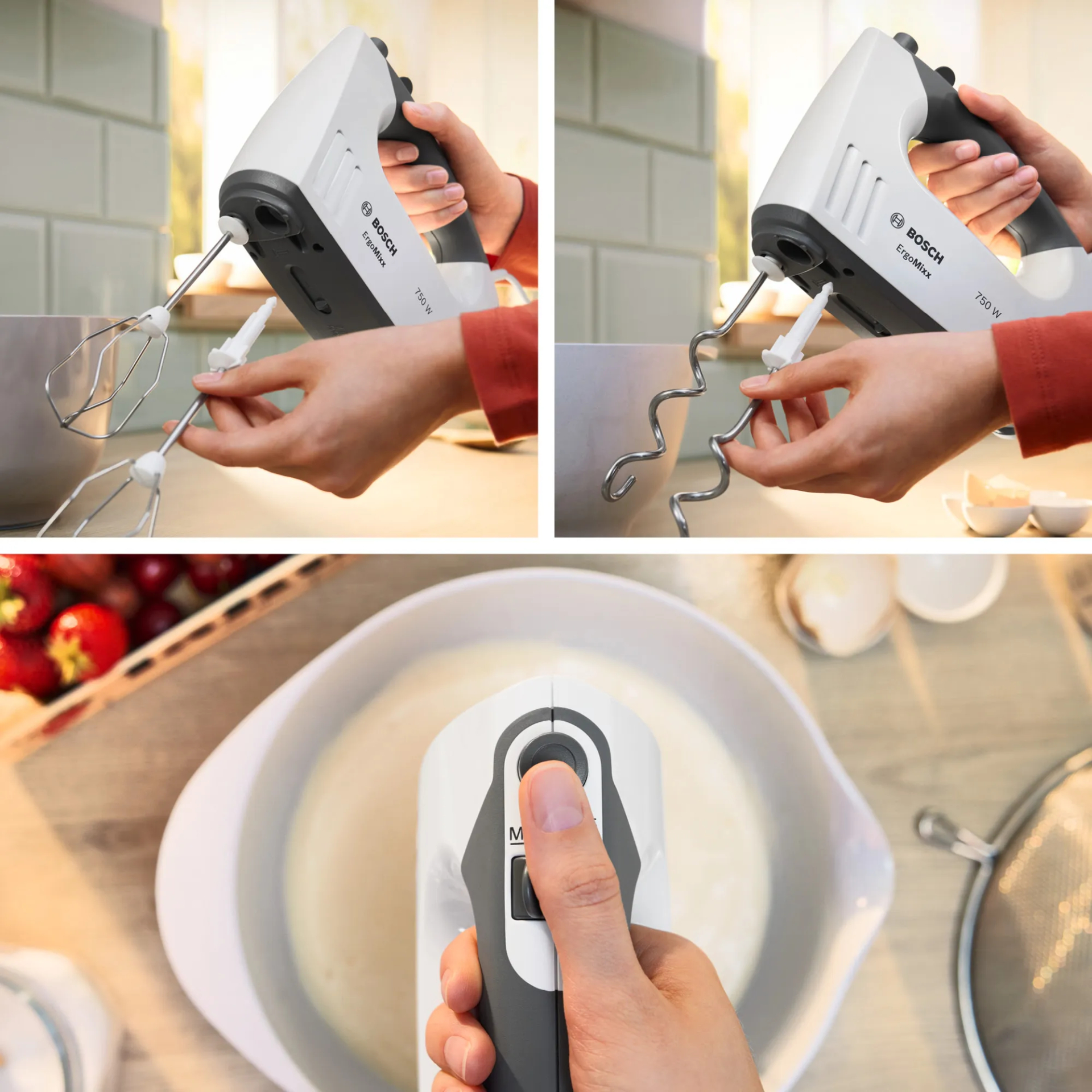 BOSCH  ERGOMIXX handmixer - MFQ37480