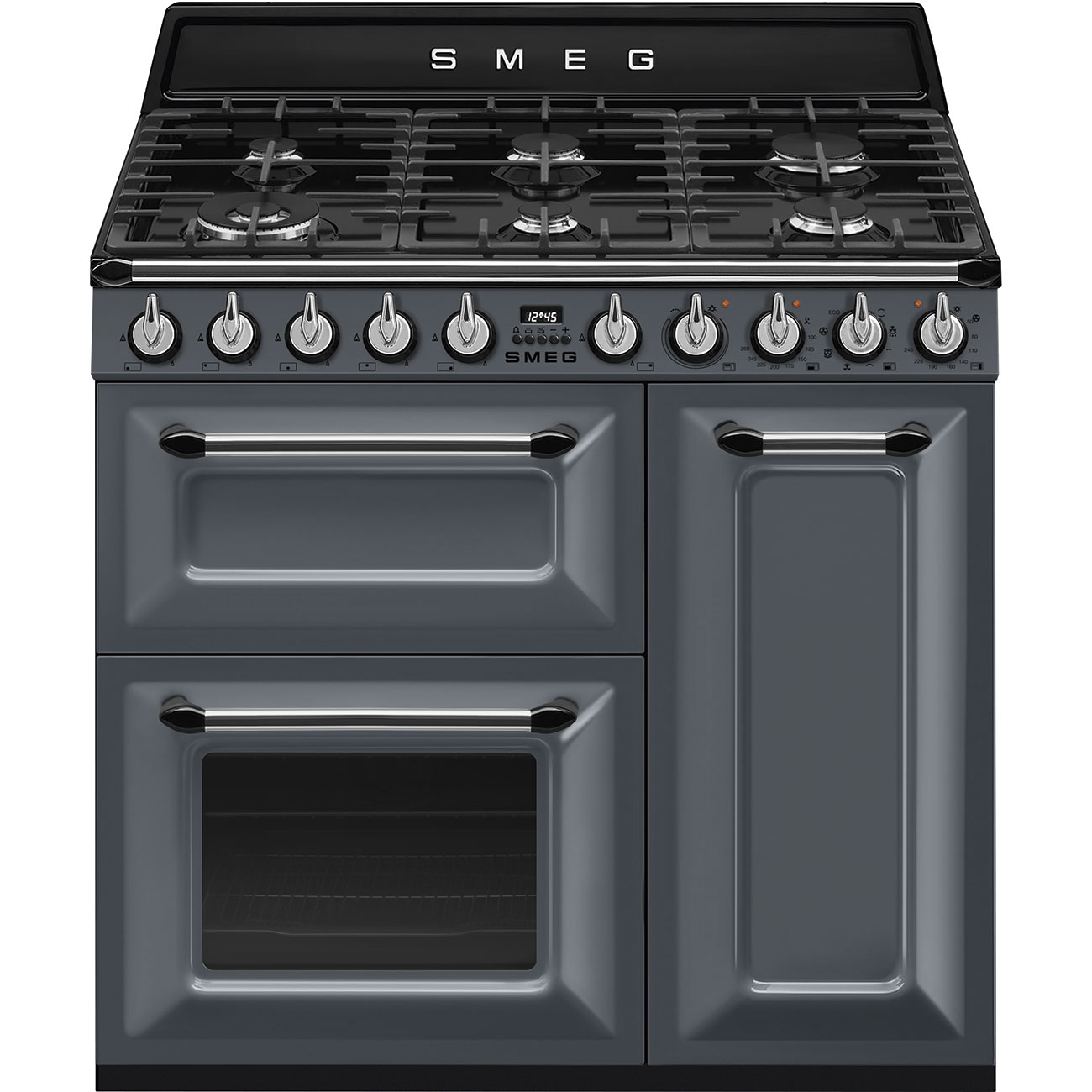 SMEG TR93GR fornuis met gaskookplaat - 90cm