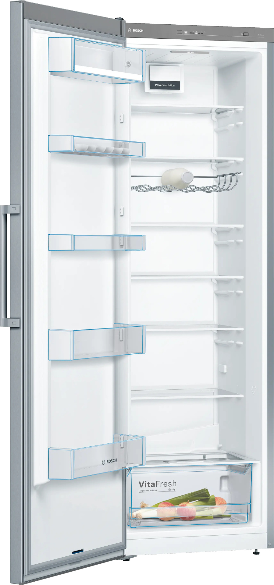 BOSCH SERIE 4 vrijstaande koelkast zonder vriesvak - 186cm - KSV36VLDP