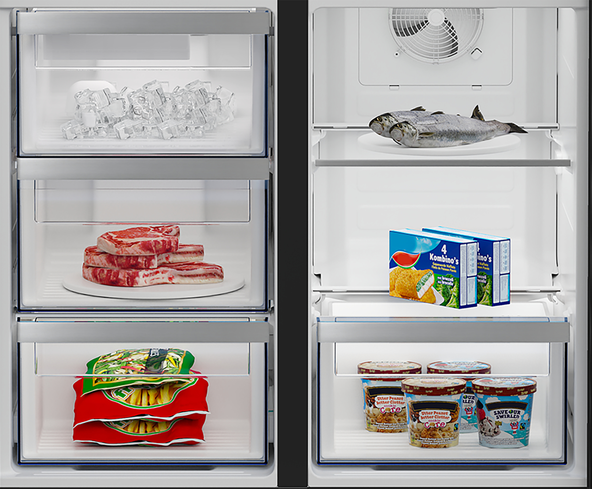 BEKO side-by-side - GN1426240ZDXBRN