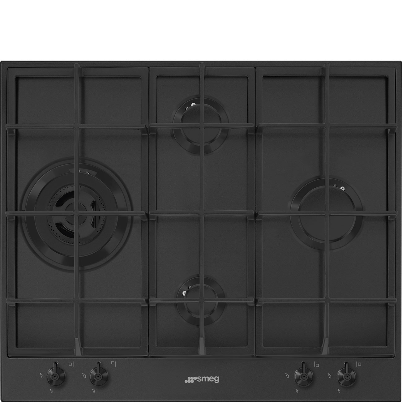 SMEG PX364LMB gaskookplaat - 60cm