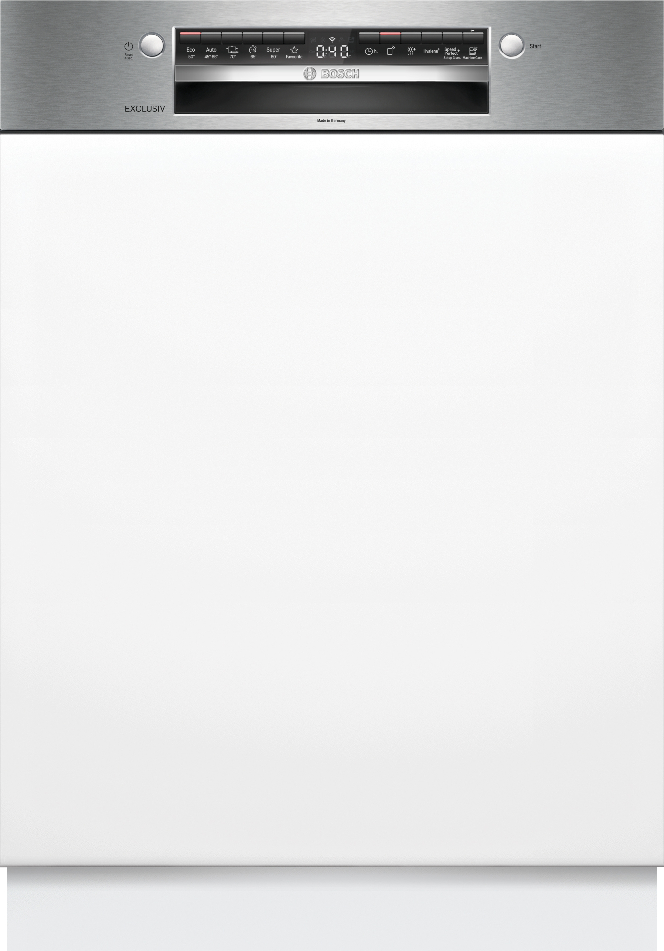 BOSCH Series 4 vaatwasser met bedieningspaneel - SMI4HBS12E