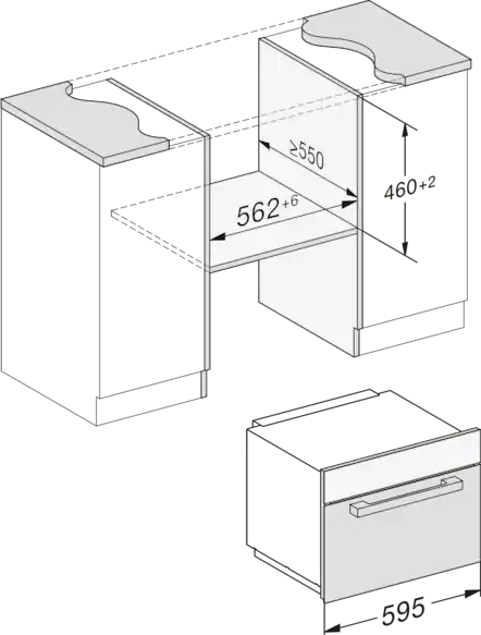 MIELE PURELINE microgolfoven - 45cm - M7240CS