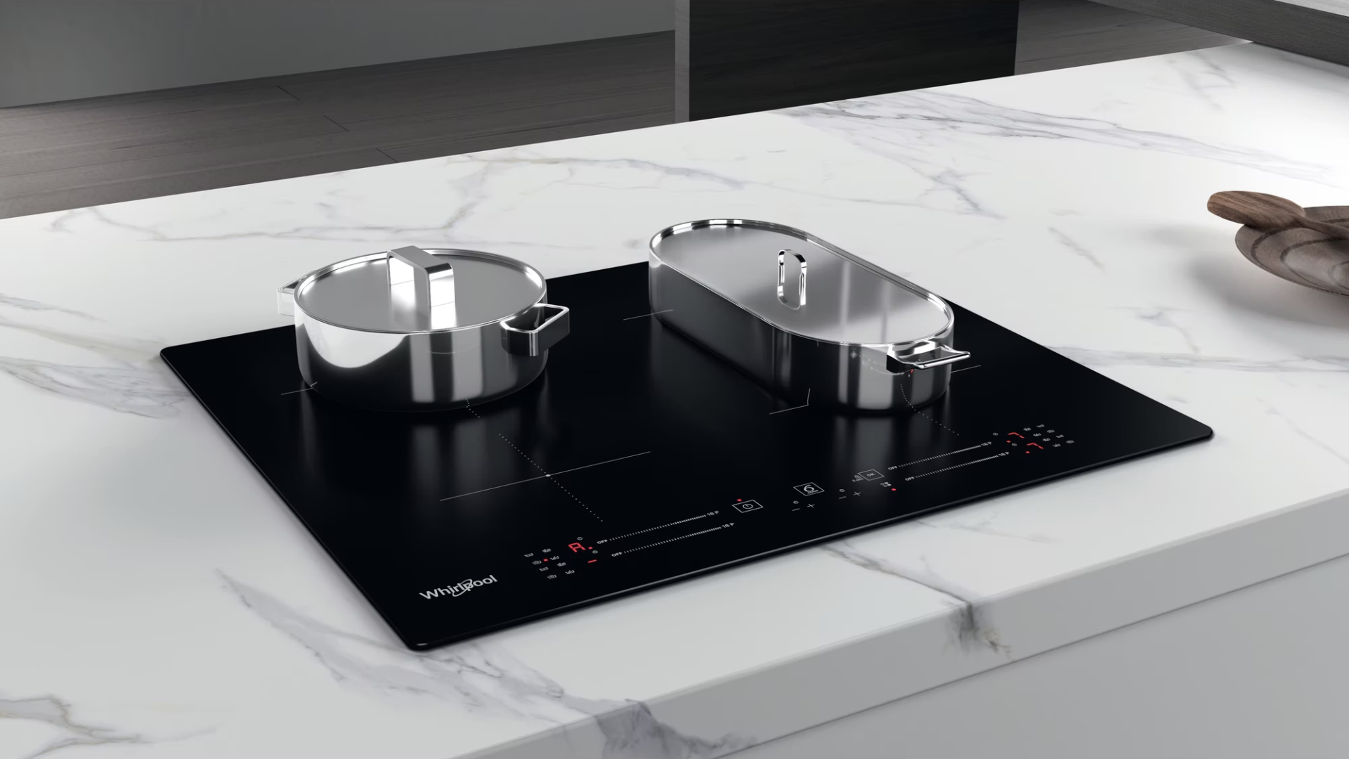 WHIRLPOOL inductiekookplaat - 59cm - WBS2560NE