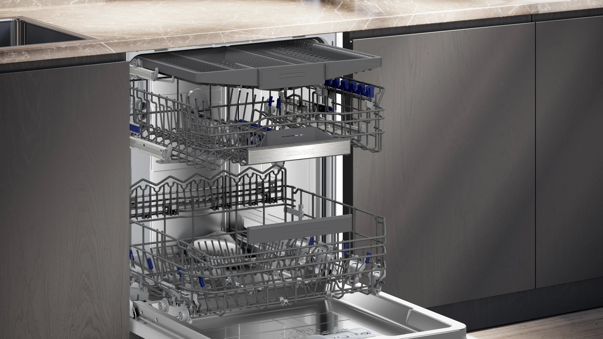 SIEMENS iQ500 vaatwasser volledig integreerbaar - SN65ZX12CE