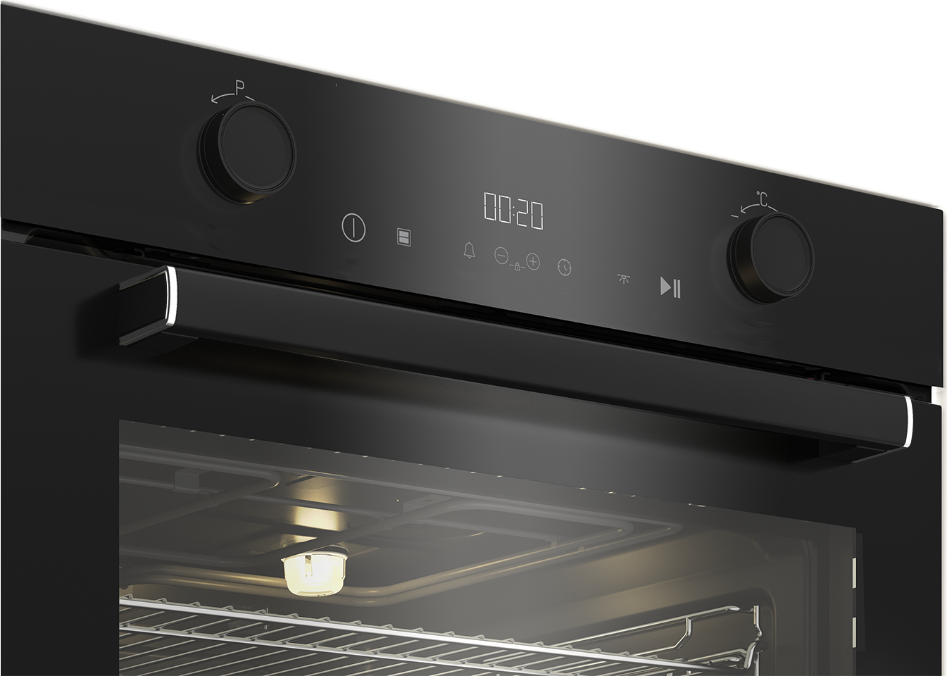 BEKO multifunctionele oven met stoomtoevoeging - 60cm  - BBVM17400BDS