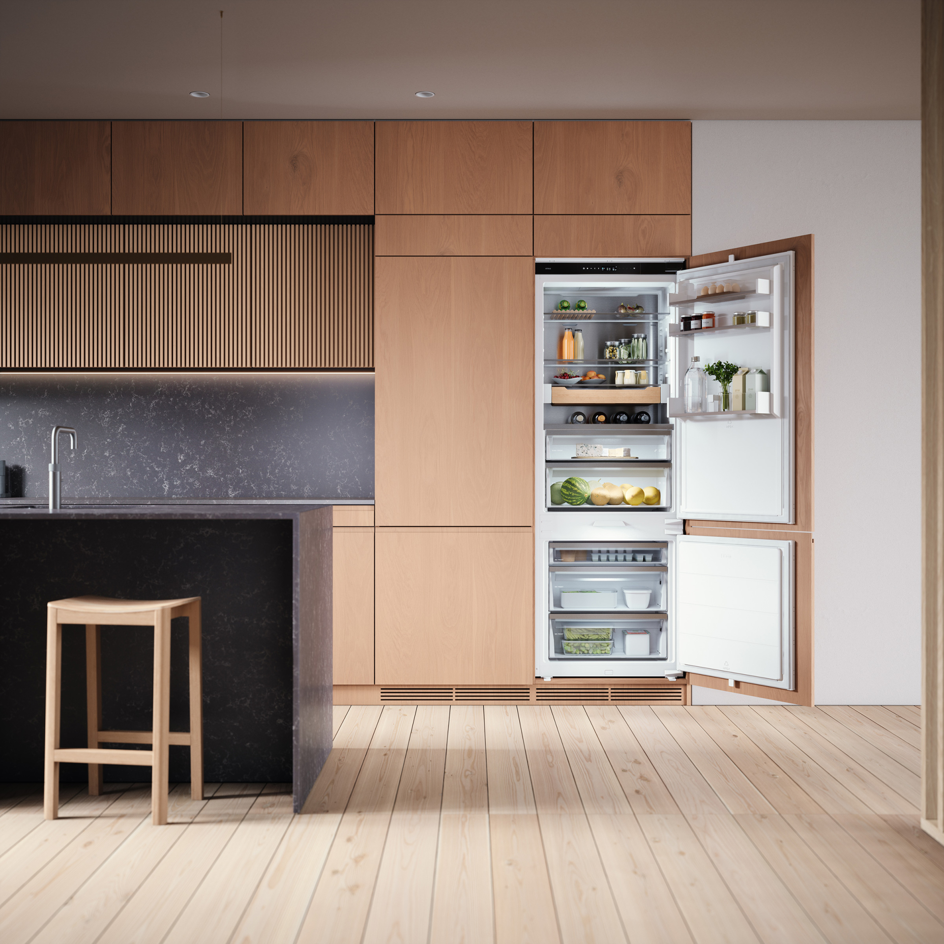 ATAG Inbouw koel-vriescombinatie - KSC9194NDXL