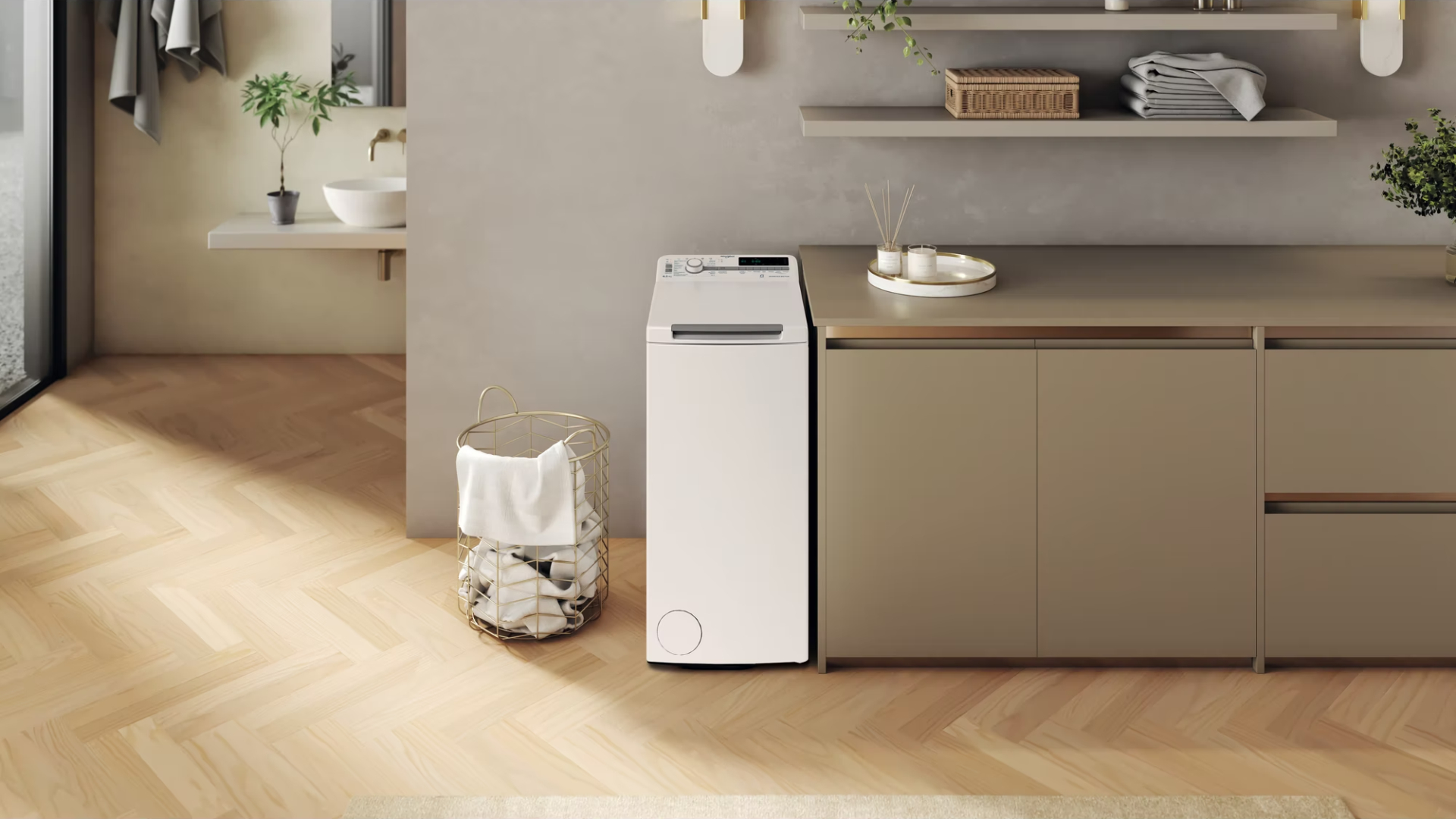 WHIRLPOOL Wasmachine 6.5 kg - TDLR65251BBE