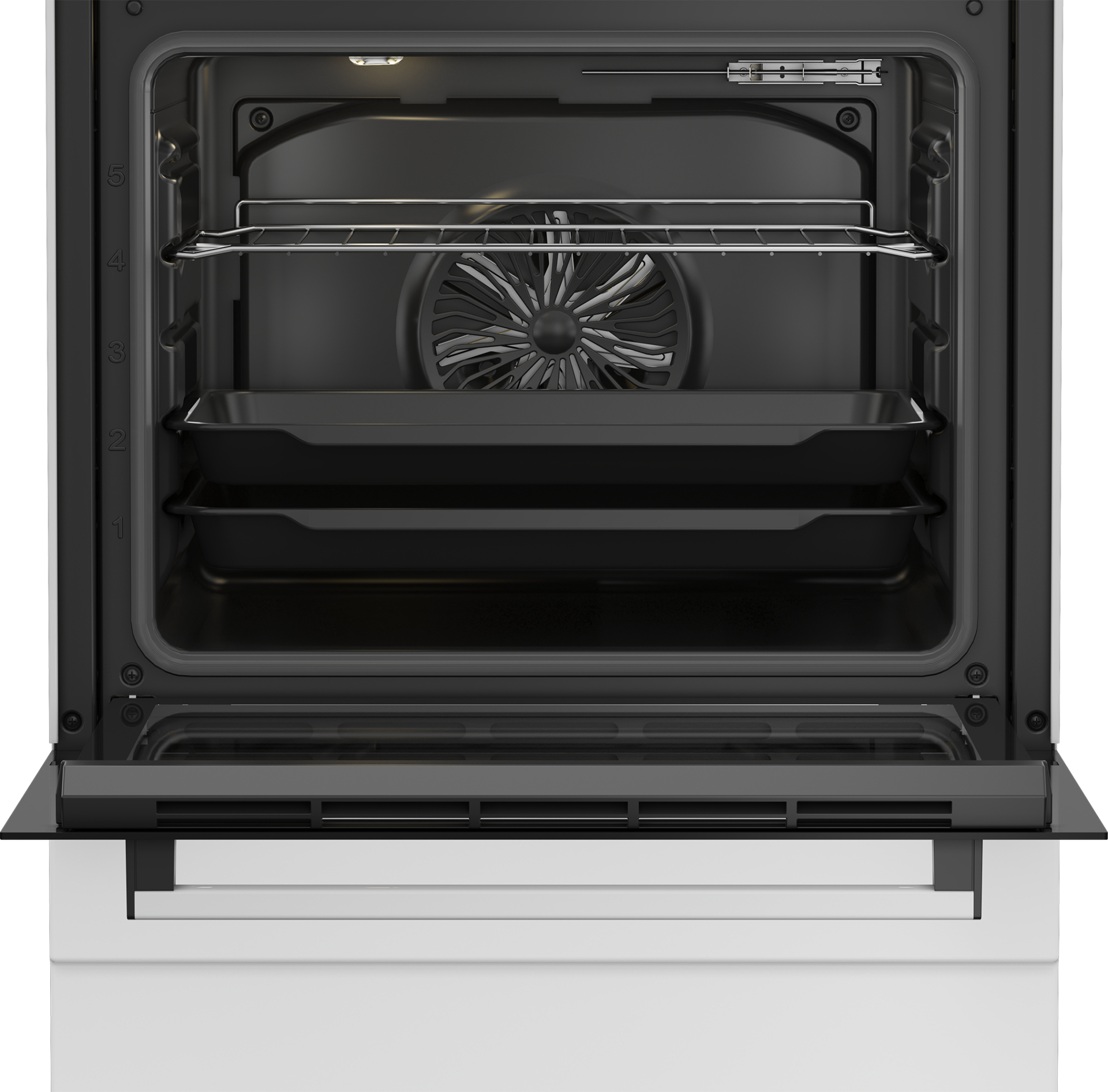 BEKO fornuis met gaskookplaat - 60cm - FBM6202W