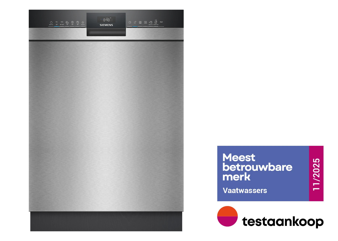 SIEMENS SN43ES71MS IQ300 vaatwasser onderbouw