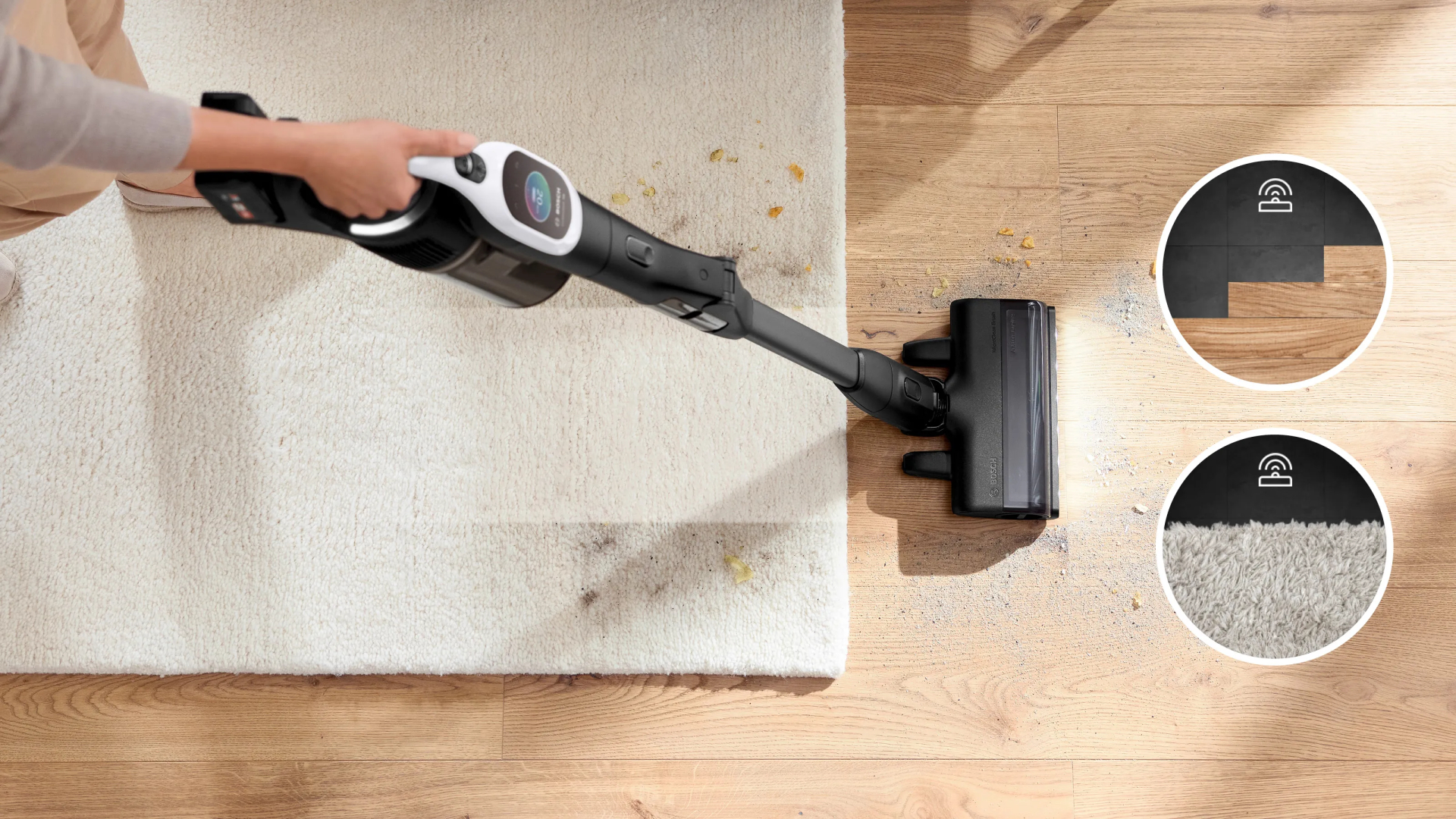 BOSCH  Unlimited 10 steelstofzuiger - BCS1041WAC