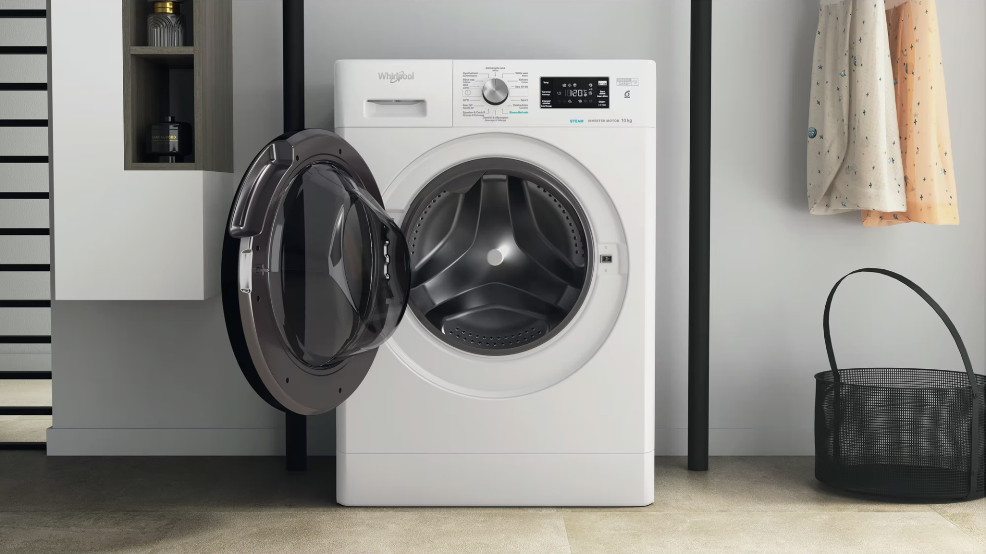WHIRLPOOL Wasmachine 10 kg - FFB10469EBVBE