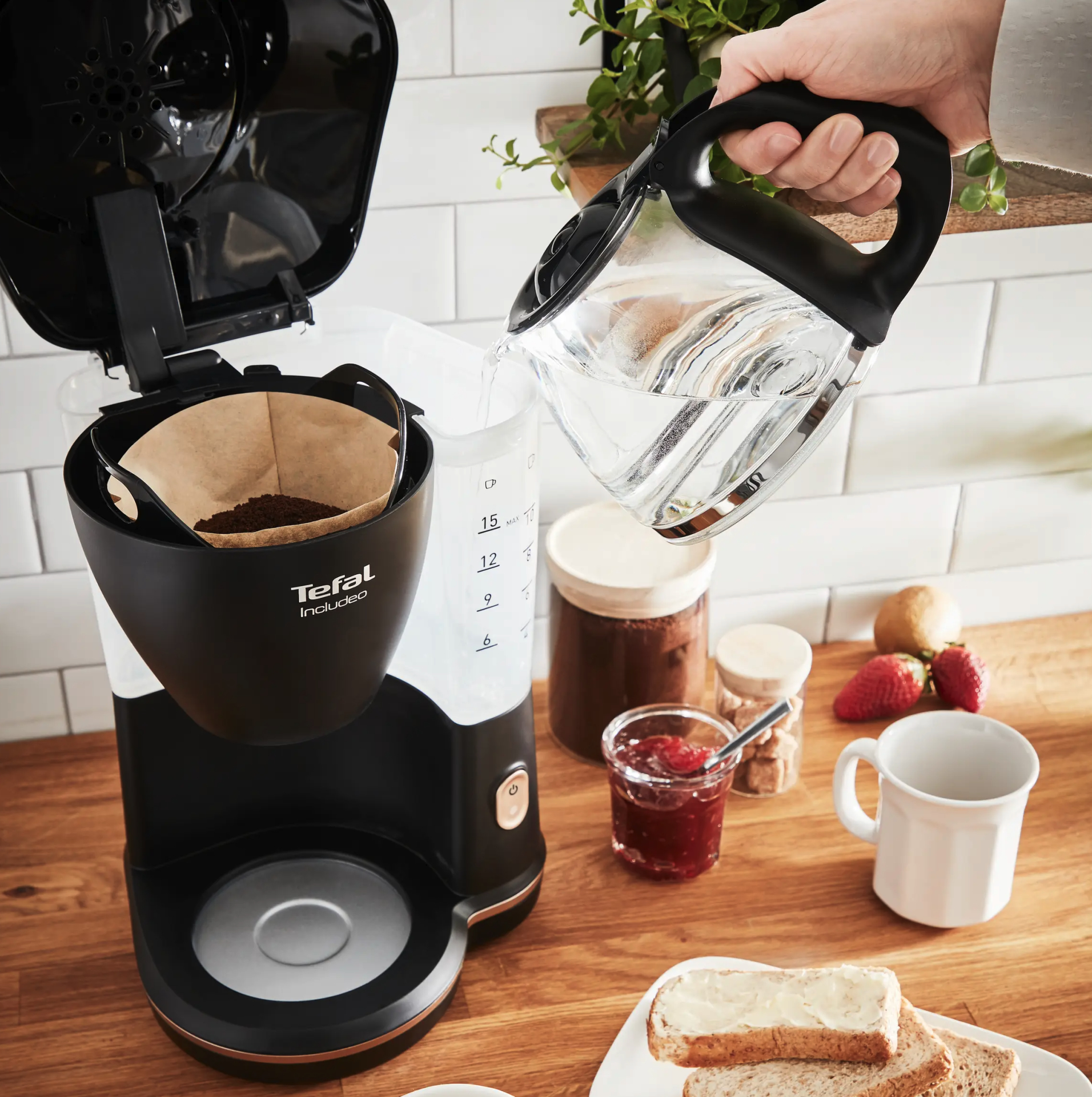 TEFAL Koffiezetapparaat zwart - CM533811