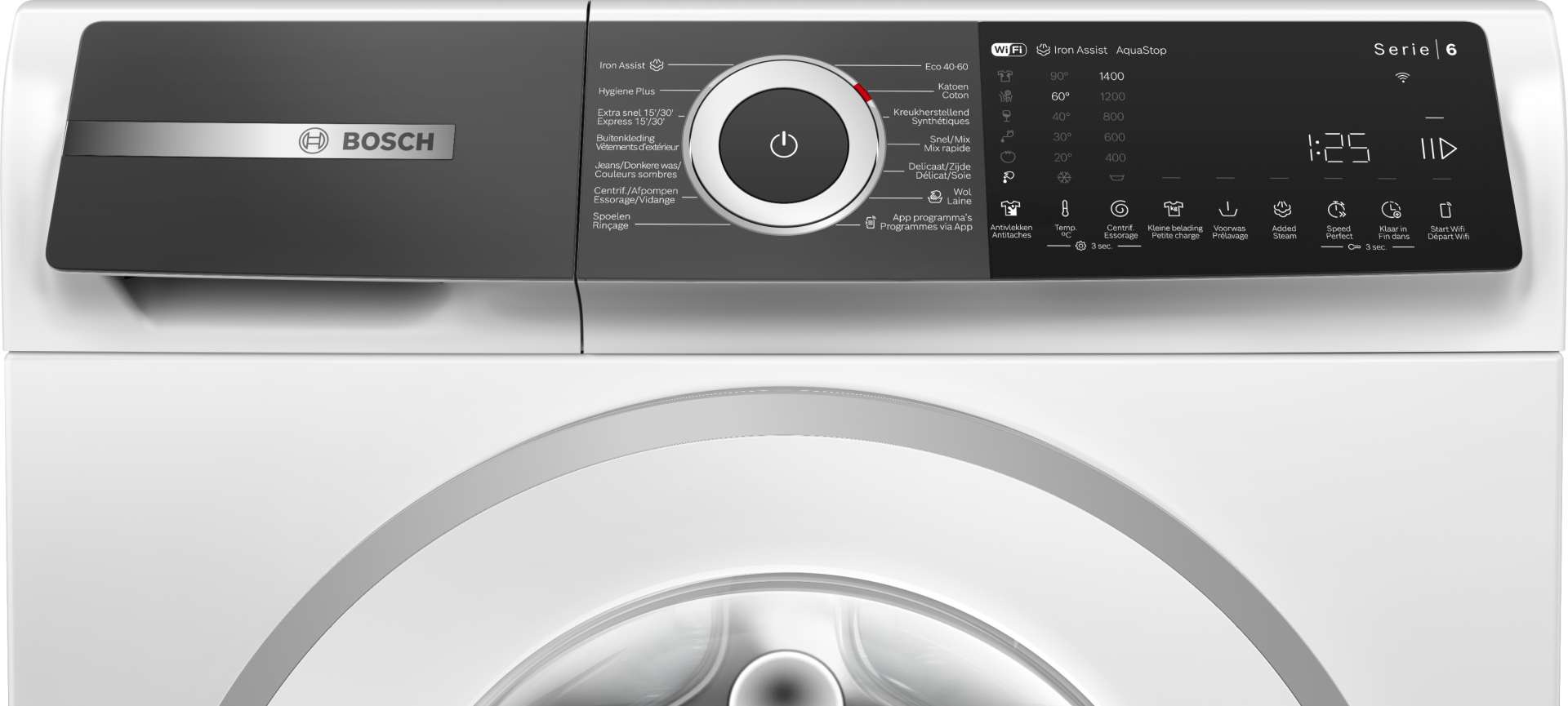 BOSCH SERIE 6 Wasmachine 9 kg - WGH24409FG