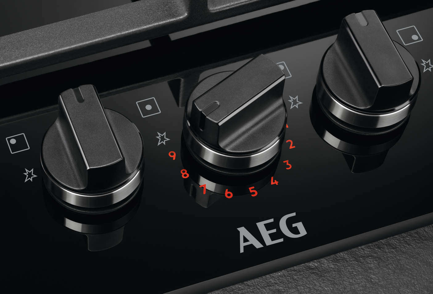 AEG 8000 gaskookplaat - 75cm - HKB75450NB