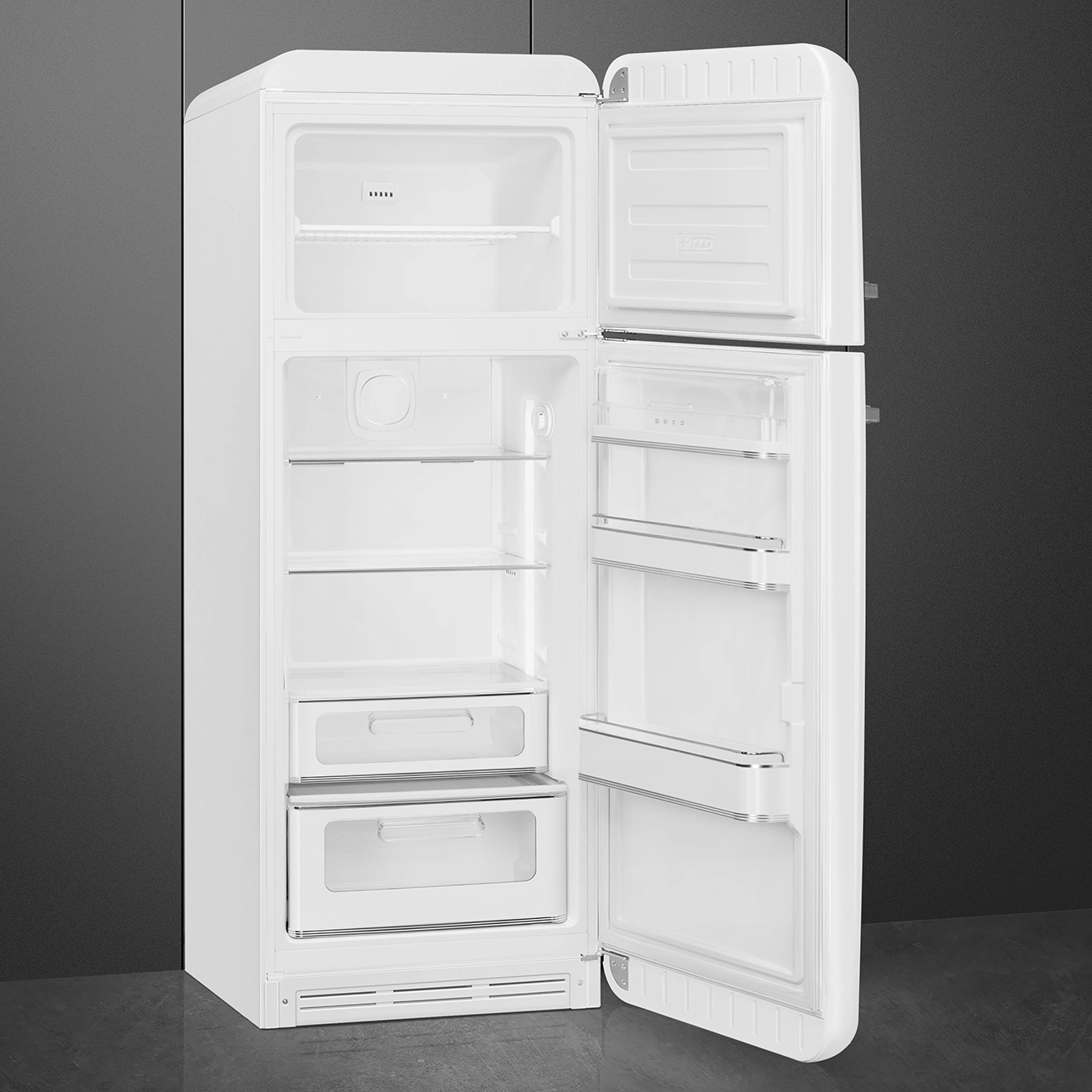 SMEG vrijstaande koel-/vriescombinatie - 172cm - FAB30RWH6