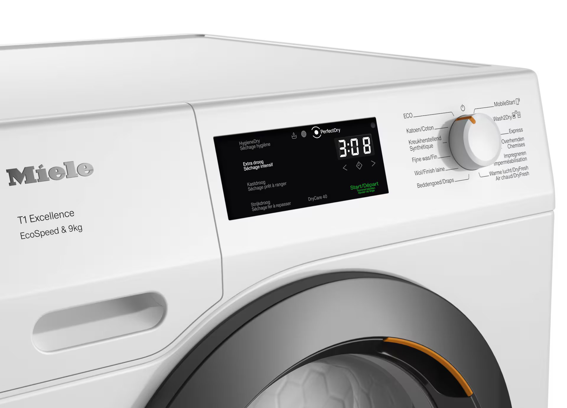 MIELE CHROME EDITION Droogkast 9 kg - TED655WP