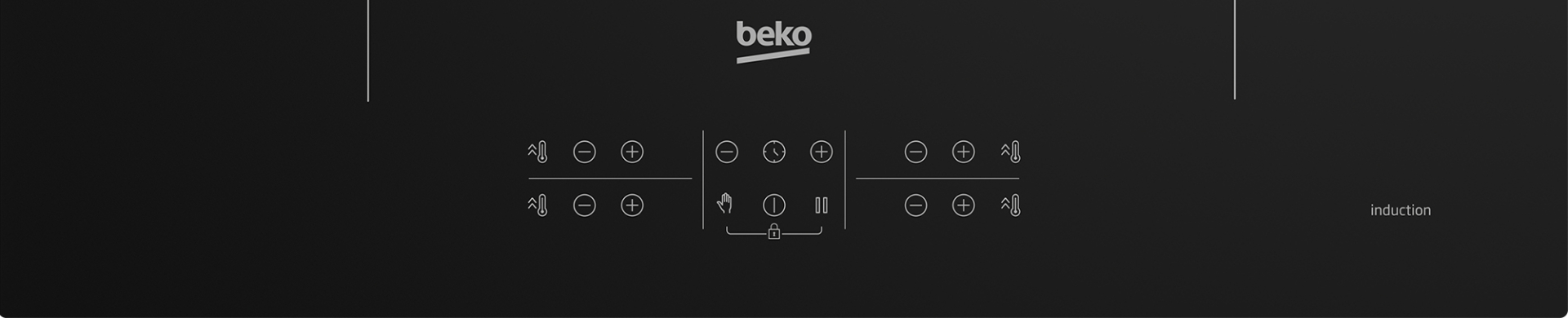 BEKO inductiekookplaat - 60cm - HII64200SMT