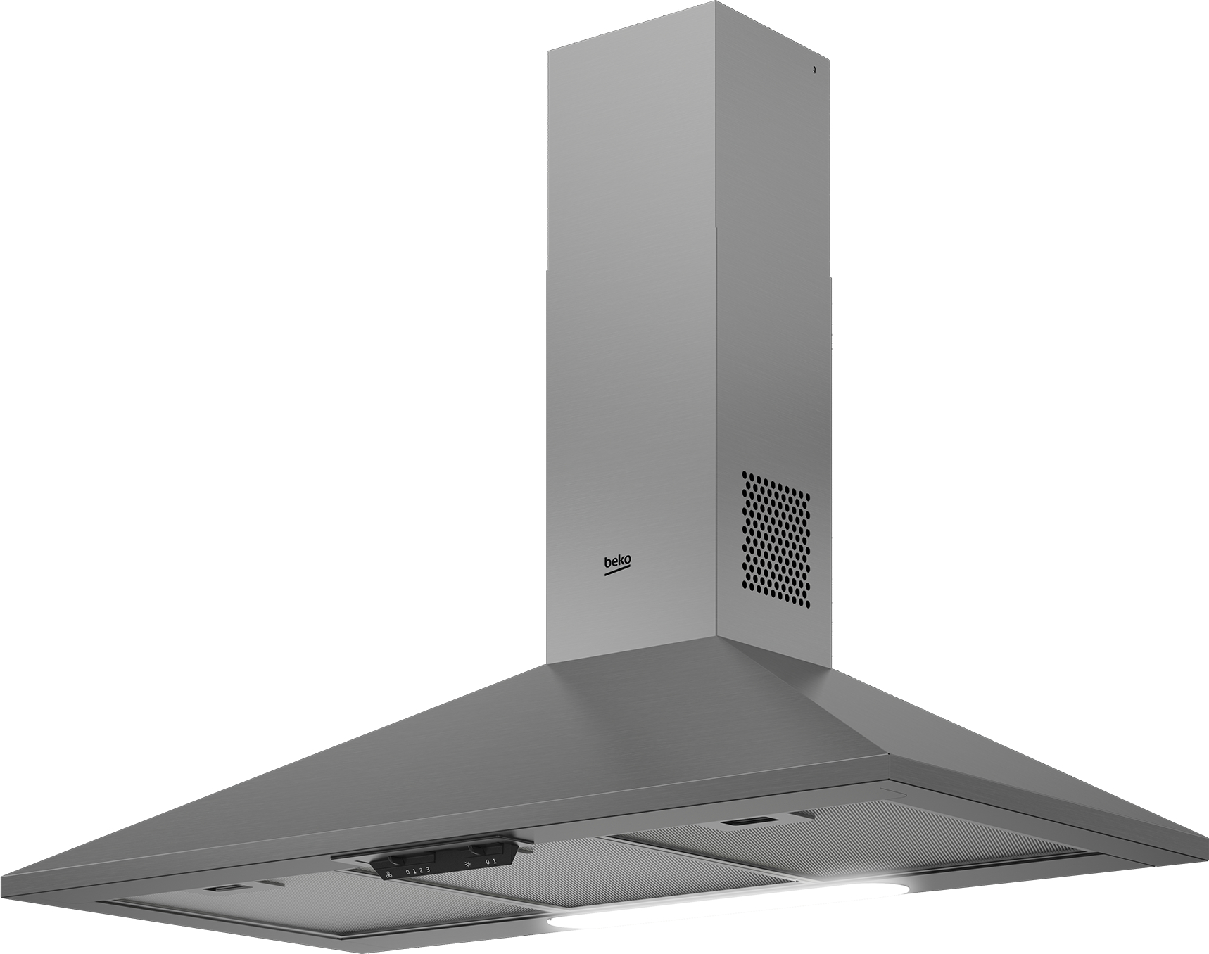 BEKO wandschouwdampkap - 90cm - HCP91310I
