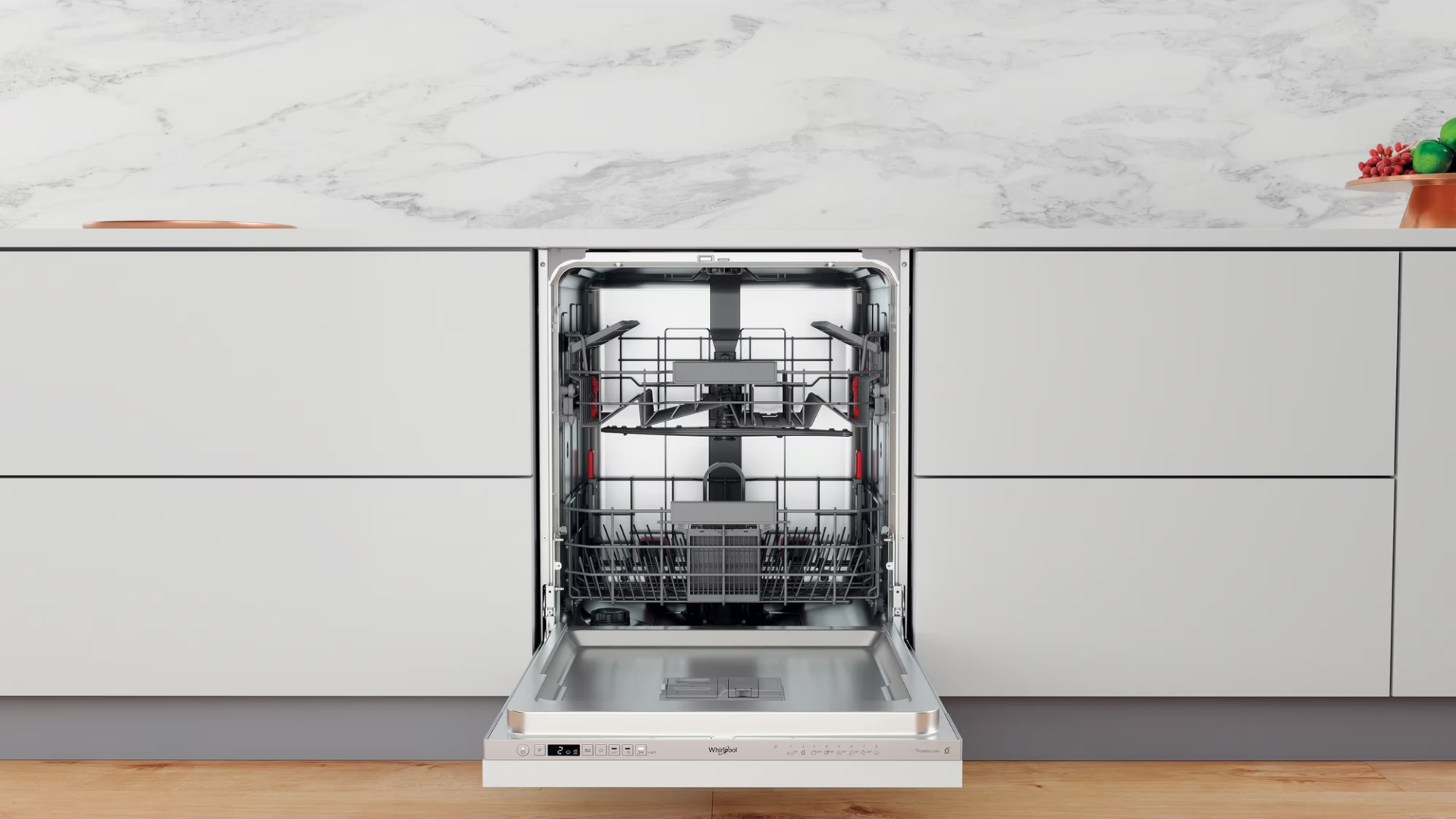 WHIRLPOOL vaatwasser volledig integreerbaar - WIC3C33PE