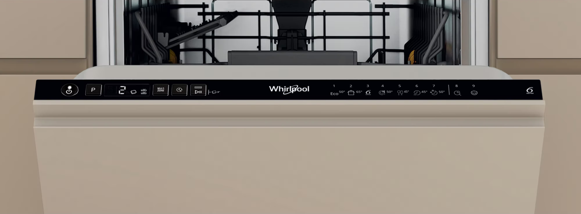 WHIRLPOOL vaatwasser volledig integreerbaar - WH2IC10BS7LA0