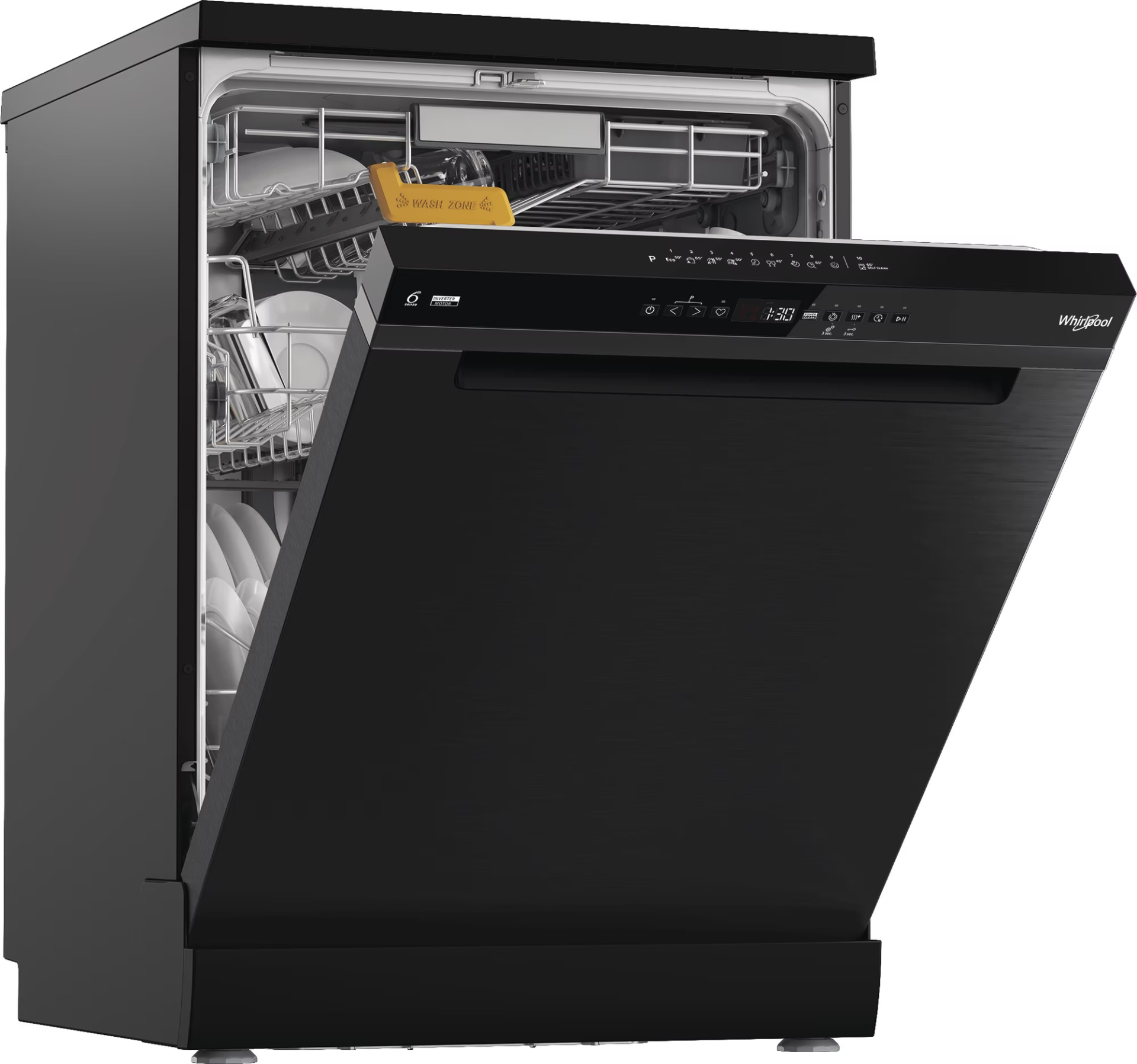 WHIRLPOOL vrijstaande vaatwasser  - W8FHP51BS