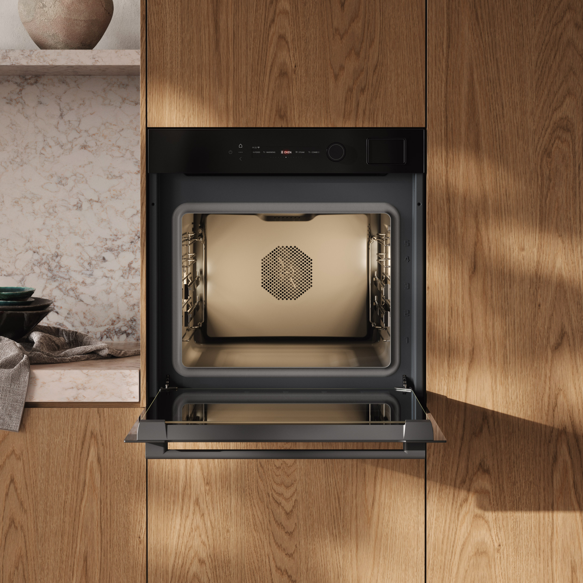 ATAG multifunctionele oven met stoom - 60cm - CS8671D