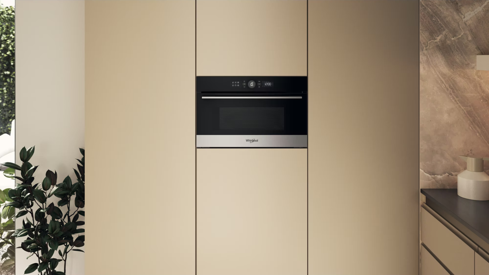 WHIRLPOOL microgolfoven met grill - 38cm - WMD54MX
