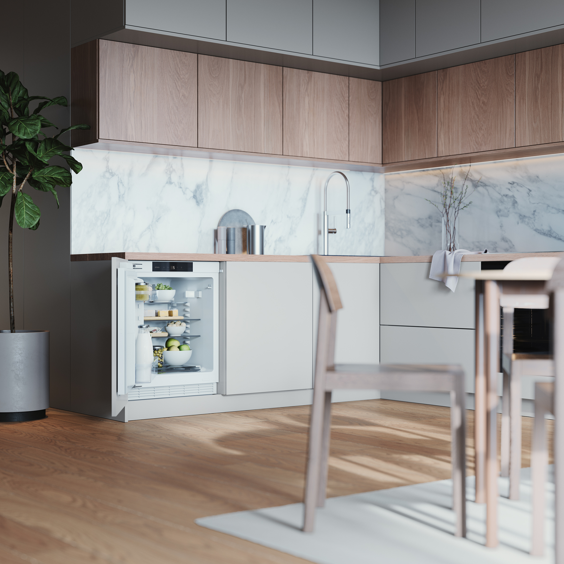 ATAG onderbouw koelkast - KU2590A